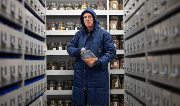 Científicos construyen un arca de Noé subterránea con plantas de todo el mundo