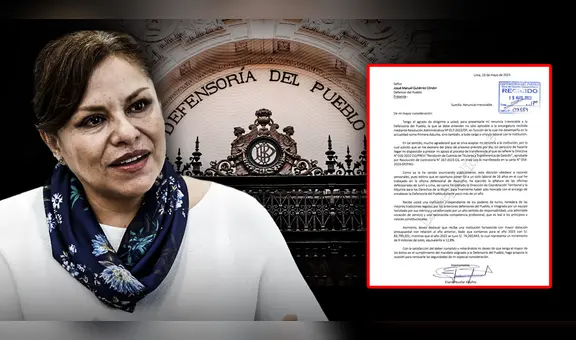 Este es el mensaje que dejó Eliana Revollar a Gutiérrez tras renunciar a todo cargo en la Defensoría