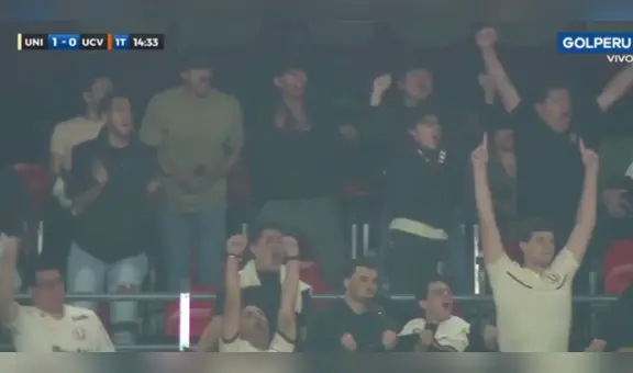 Edison Flores lo vivió como un hincha más: su eufórica celebración tras gol de Valera