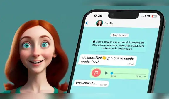 ¿Cómo usar LuzIA, el ChatGPT de WhatsApp que transcribe audios, crea imágenes y traduce?
