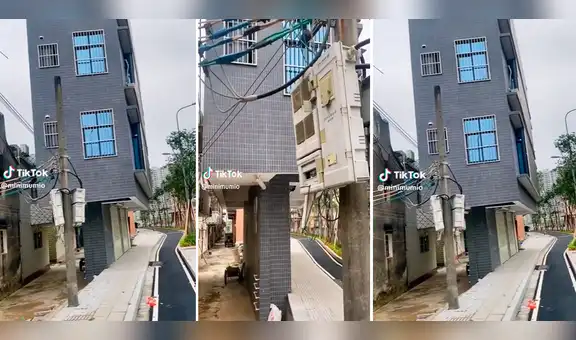 Inusual construcción de edificio deja con los pelos de punta a miles: ¿la vivienda del futuro?