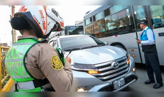 Sentencian a conductor con 3 años de pena privativa de libertad por ofrecer coima a policía de tránsito en Ica