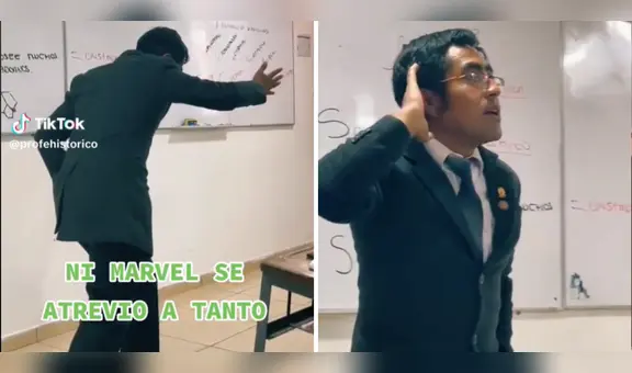 Jesús Quispe, el profesor de Cusco que enloquece TikTok con sus clases