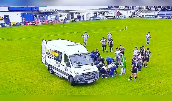 Luis Aguiar, campeón con Alianza en 2017, se desvaneció y fue atendido por ambulancia