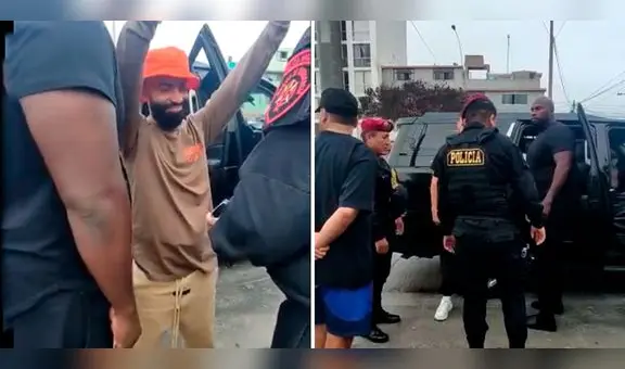 Arcángel fue intervenido por la Policía horas antes de dar su concierto en Lima