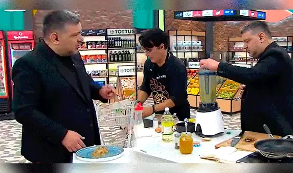 Javier Masías explota contra Patricio Suárez Vértiz y destruye su plato: "¿Eso comeremos nosotros?"