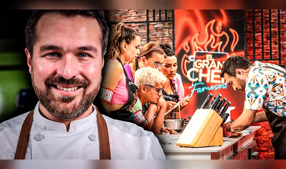 ¿Giacomo Bocchio abandonaría "El gran chef: famosos" si hay otra temporada? Esto reveló el cocinero