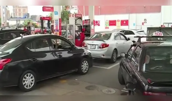 La Victoria: se registra largas filas de vehículos para conseguir GLP en grifos