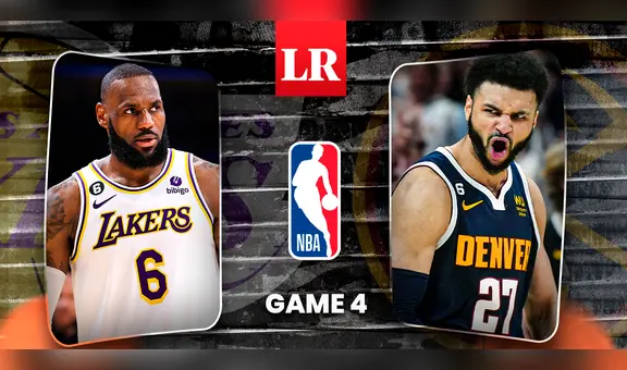 Lakers vs. Nuggets EN VIVO, game 4: ¿a qué hora y dónde ver el partido de las finales de Conferencia?