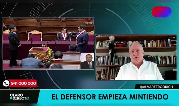 AAR: "El defensor del Pueblo dijo que no tenía nada que ver con Perú Libre y no es cierto"