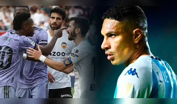 Paolo Guerrero y su fraterno mensaje a Vinícius Jr. tras recibir insultos racistas en LaLiga