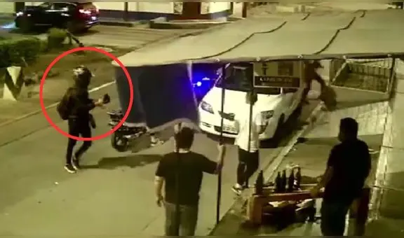 SMP: amigos tomaban cervezas en la calle y fueron encañonados por delincuentes