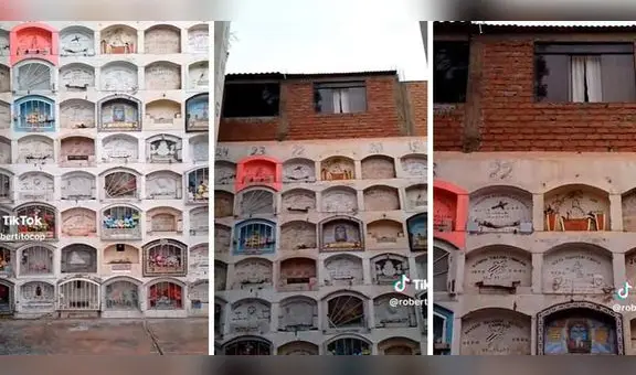 Captan casa sobre cementerio en Callao y redes estallan: “Mis vecinos son la muerte”