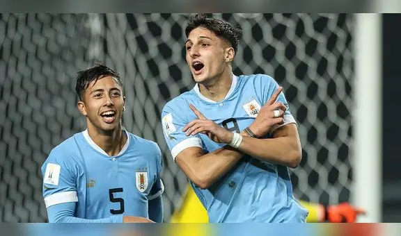 ¡Fuerza charrúa! Uruguay goleó 4-0 a Irak en su debut del Mundial Sub-20