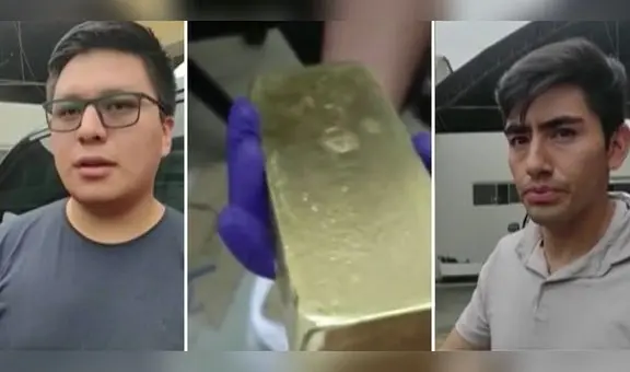 Callao: PNP interviene a 2 sujetos que transportaban lingotes de oro de dudosa procedencia