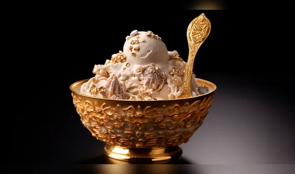 Noche blanca: ¿cómo es el helado más caro del mundo que tiene un valor de US$6.000 por porción?