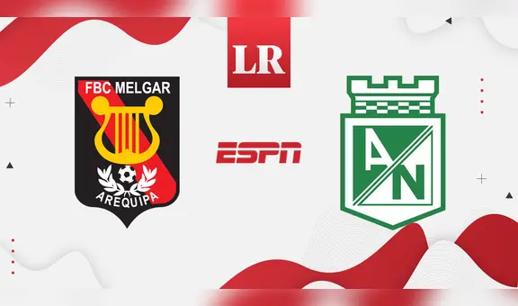 VER ESPN, Melgar vs. Atlético Nacional EN VIVO HOY por la Copa Libertadores 2023