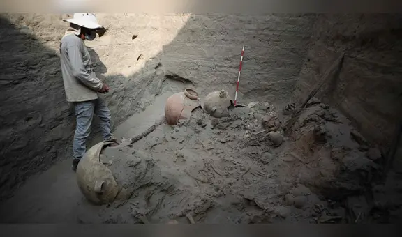 Hallan en Huaral tumba de un líder preínca de más de 1.200 años de antigüedad