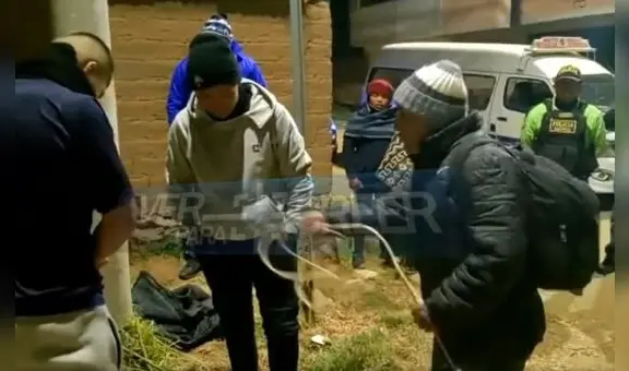 Padre azotó a su hijo y cómplice tras asalto a un taxista en Puno: “Para que no lo vuelvas a hacer”