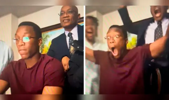 No podía creer que ingresó a Harvard y su eufórica reacción conmovió a miles