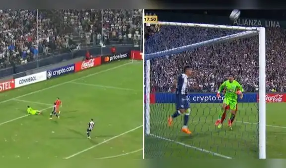 ¡Inmensos! Tapadón de Saravia y Lagos salva en la línea el 1-0 de Libertad