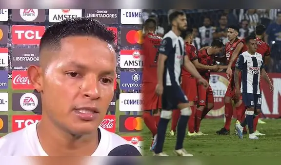 Yordi Vílchez dolido tras derrota de Alianza en Libertadores: "Quiero pedir disculpas a la hinchada"