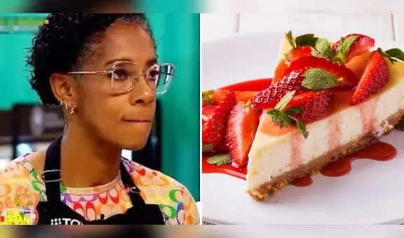 "El gran chef: famosos": ¿cómo se hace el cheesecake de fresa, el platillo que eliminó a Leyla Chihuán?