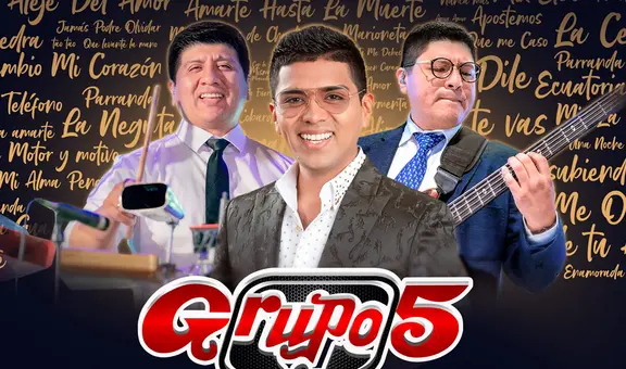 ¡No te pierdas la 'Noche de Oro' con el Grupo 5 en Cusco! Compra tus entradas ahora