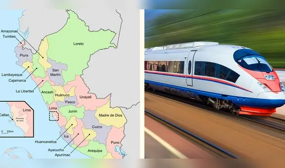 Tren rápido Tumbes-Lima: el proyecto que conectará 6 regiones y beneficiará a más de 12 millones de peruanos