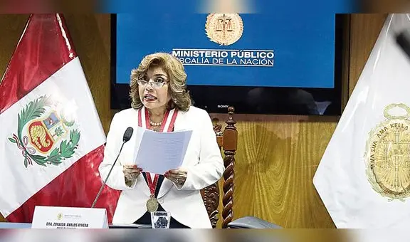 Zoraida Ávalos: Congreso no votará este jueves la inhabilitación de la exfiscal de la Nación