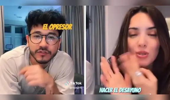 Rosángela cuenta por qué está cansada tras convivir con Andynsane: "Me hace lavar su ropa, cocinar y cuidar a su gato"