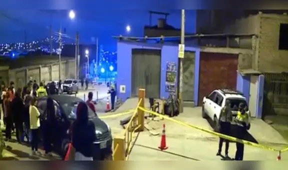 VMT: acribillan a hombre mientras bebía licor con amigo en plena calle