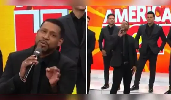 Edson Dávila hace casting en “América hoy” para ser el nuevo jale de Gran Orquesta Internacional