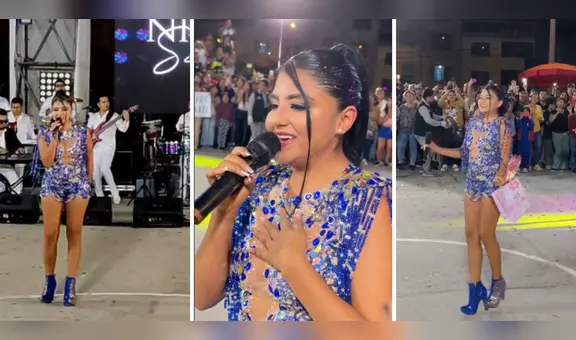 Nickol Sinchi, excantante de Corazón Serrano, debutó como solista en Villa El Salvador: “Hermosa voz”