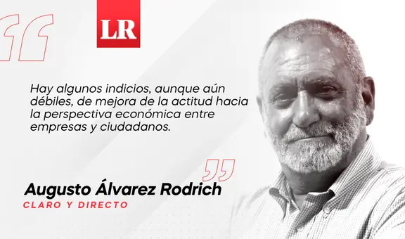 Leves señales de mejora en la economía, por Augusto Álvarez Rodrich