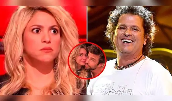 ¿Y Shakira? Llaman 'traidor' a Carlos Vives por reaccionar a foto de Clara Chía y Piqué
