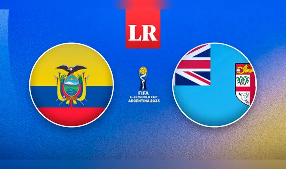 Ecuador vs. Fiyi EN VIVO: ¿cómo ver ONLINE el duelo por el Mundial Sub-20?