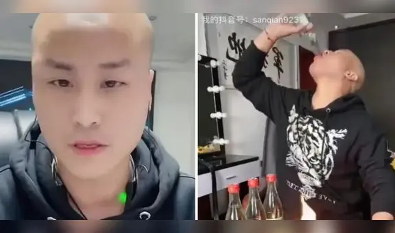 Conmoción: influencer muere luego de tomar 7 botellas de licor durante transmisión en vivo