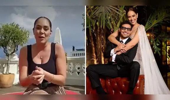 ¿Qué dijo Karen Schwarz ante los rumores de crisis matrimonial con Ezio Oliva?