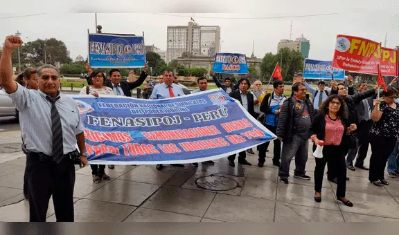 Sindicato del Poder Judicial exige mejoras económicas para trabajadores CAS: "No tenemos respuestas"