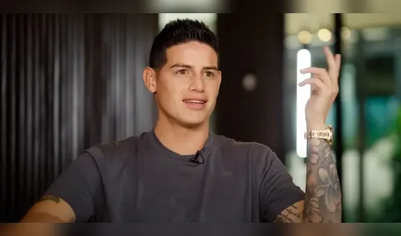 James Rodríguez: "Vi el Perú vs. Australia y dije, ¿cómo estos van a llegar al Mundial?"