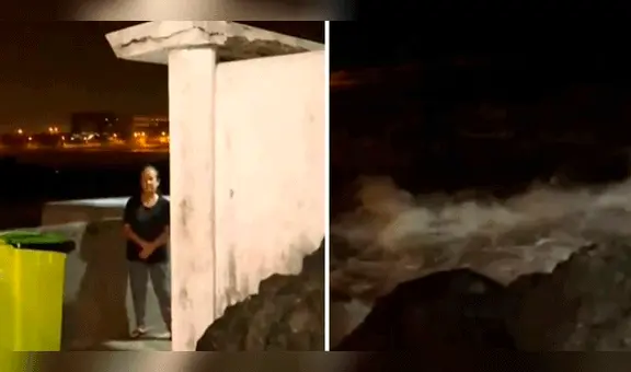 San Bartolo: vecinos temen inundaciones en sus casas por oleaje anómalo