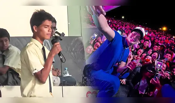 Claudio Armando, de cantar en su colegio en Iquitos a conquistar Bolivia y Perú con Los Capos