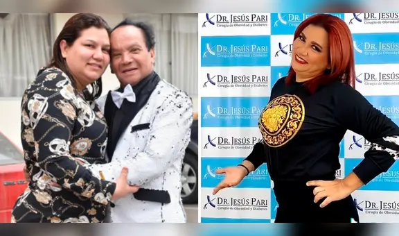 Monserrat, esposa de Melcochita, luce irreconocible con 40 kilos menos tras operación de manga gástrica