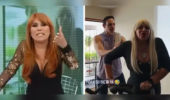 Magaly critica a Mark Vito por tiktoks con Susy Díaz: “Es el payaso de moda”