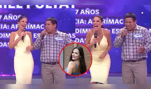 María Pía reacciona EN VIVO al ser confundida con Maju Mantilla en “Mande quien mande”