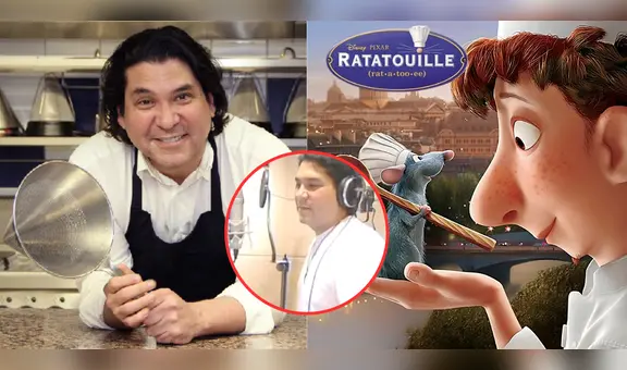 ¿Sabías que Gastón Acurio participó en “Ratatouille”? Este fue el personaje al que dio voz el chef peruano
