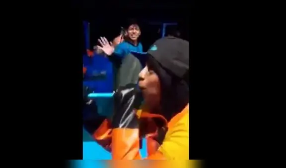 Pescadores dejan de lado sus labores para bailar al ritmo de Pandora: “El trompetista lo es todo”