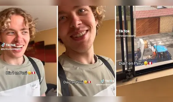 Británico escucha al ropavejero en su primer día en Perú y tiene curiosa reacción: "¿Qué es eso?"