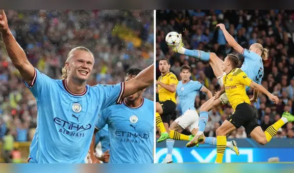 Erling Haaland: esta es la insólita cantidad de goles que ha marcado en el Manchester City